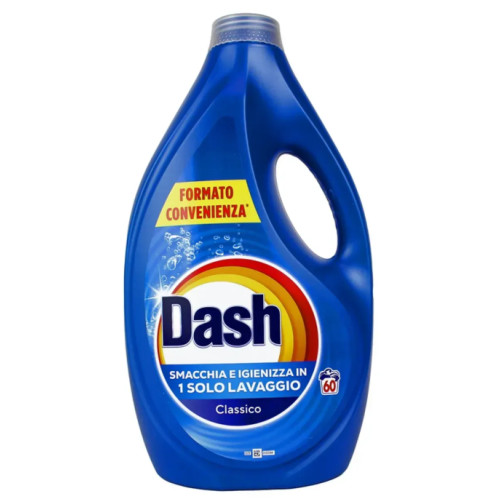 Рідкий засіб для прання універсальний DASH CLASSIC, 60 прань, 2,7 л